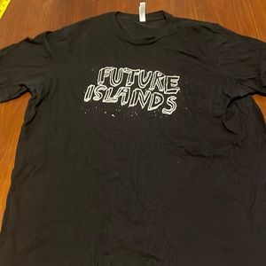 Future Islands band t-shirt XL